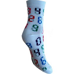 Digi ponožky - bílé (nadměrné)