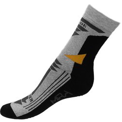 Outdoorové sportovní ponožky - žluté