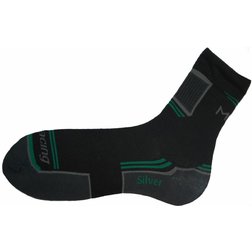 Sportovní ponožky Racing černo-zelené