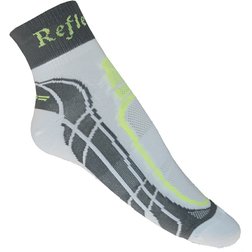 Reflexní ponožky světlé - žlutá
