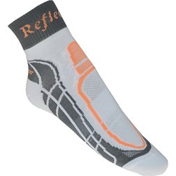 Reflexní ponožky světlé - oranžová