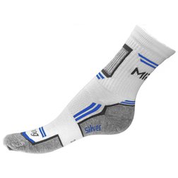 Sportovní ponožky Racing bílo-modré