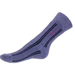 Ponožky Comfort - vlna Merino - riflové