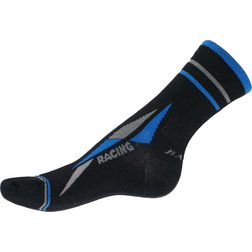 Bambusové ponožky hladké černo-modré