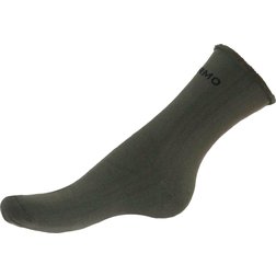 Thermo volné ponožky - zelená khaki